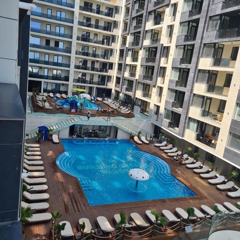 Blue Wave Luxury Apartment Mamaia Nord Azimuth Beach Năvodari Exterior foto
