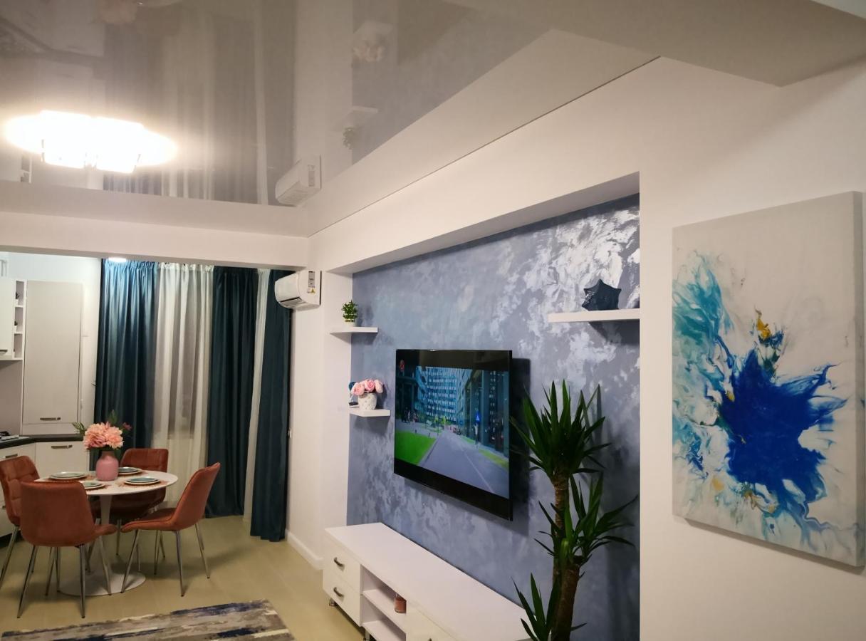 Blue Wave Luxury Apartment Mamaia Nord Azimuth Beach Năvodari Exterior foto