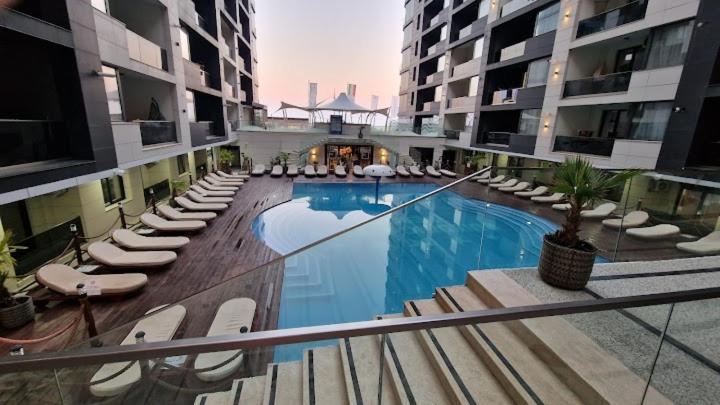 Blue Wave Luxury Apartment Mamaia Nord Azimuth Beach Năvodari Exterior foto
